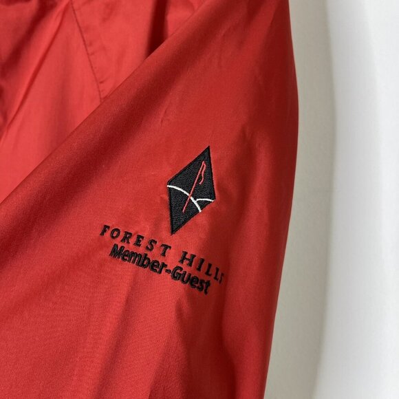 Sunice Golf Windbreaker Rain Jacket Men’s Size Large Red - Picture 7 of 12